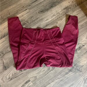 Nike Yoga Maroon Leggings